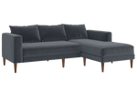 The Essential Sectional in Recycled Velvet