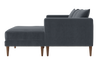 The Essential Sectional in Recycled Velvet