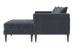 The Essential Sectional in Recycled Velvet