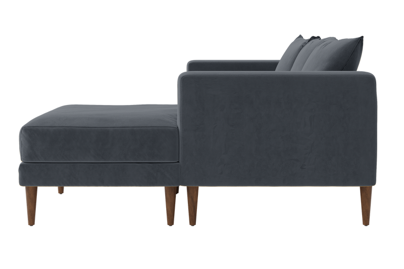 The Essential Sectional in Recycled Velvet