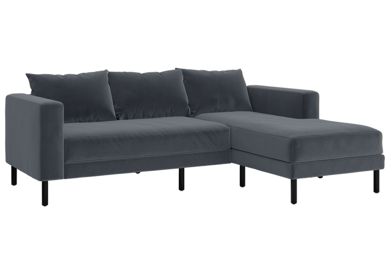 The Essential Sectional in Recycled Velvet