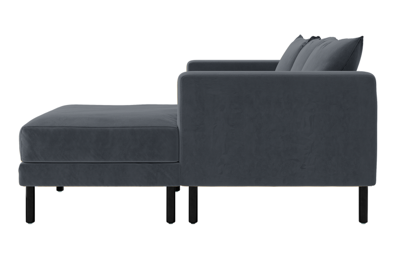The Essential Sectional in Recycled Velvet