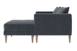 The Essential Sectional in Recycled Velvet