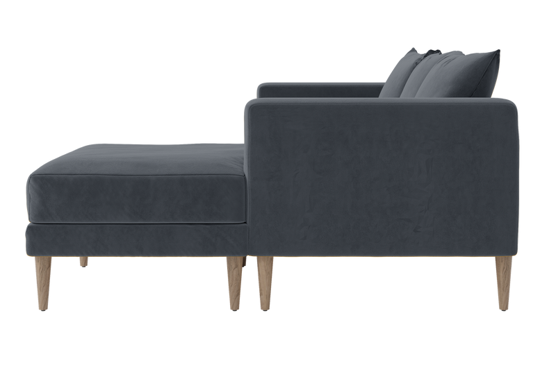 The Essential Sectional in Recycled Velvet