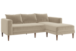 The Essential Sectional in Recycled Velvet