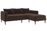 The Essential Sectional in Recycled Velvet