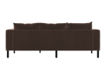 The Essential Sectional in Recycled Velvet