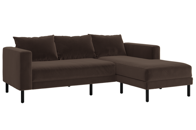 The Essential Sectional in Recycled Velvet
