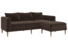The Essential Sectional in Recycled Velvet