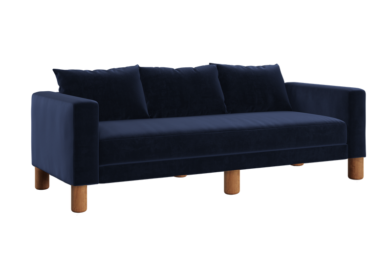 The Essential Sofa in Recycled Velvet
