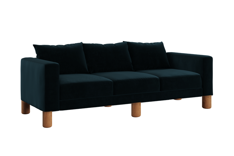 The Essential Sofa in Recycled Velvet
