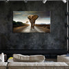 Walking Lone Elephant Wall Art