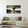 Walking Lone Elephant Wall Art