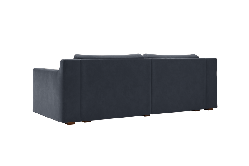 The Elevate 86" Sofa in Recycled Velvet