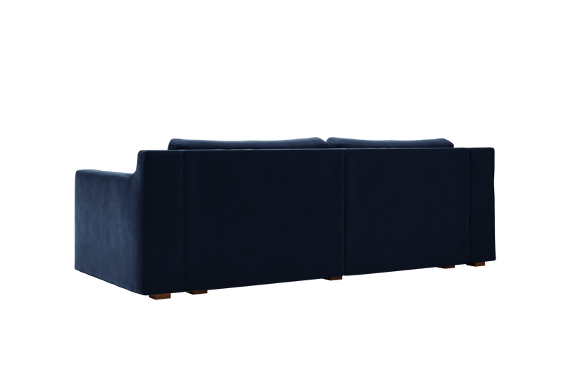 The Elevate 86" Sofa in Recycled Velvet