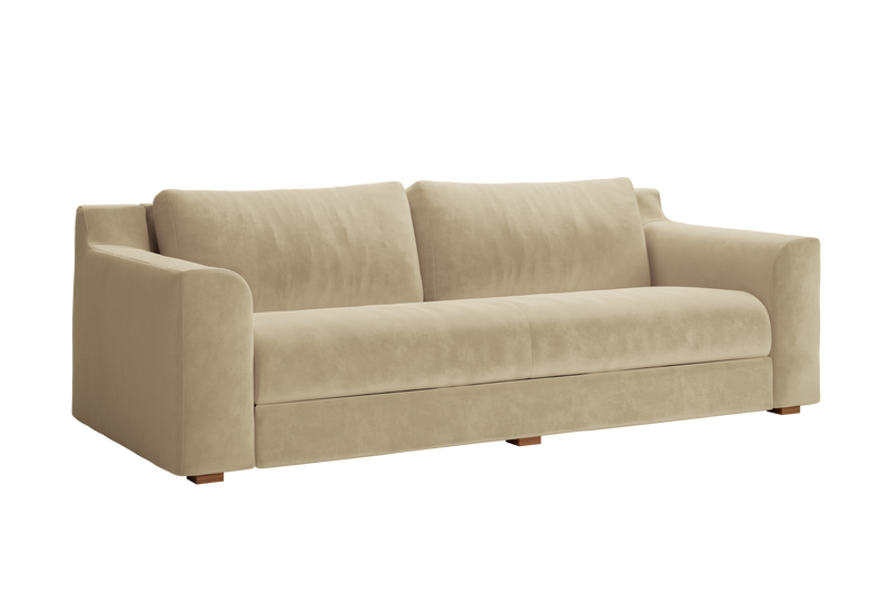 The Elevate 86" Sofa in Recycled Velvet
