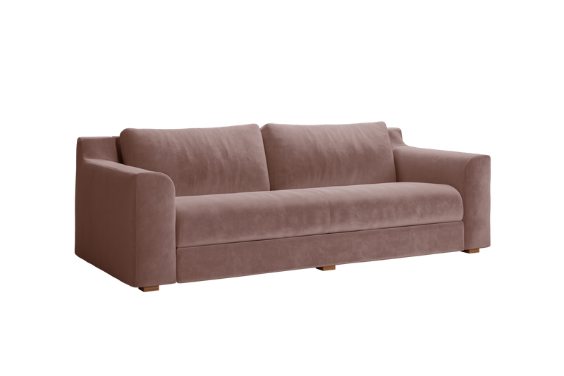 The Elevate 86" Sofa in Recycled Velvet