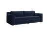 The Elevate 86" Sofa in Recycled Velvet