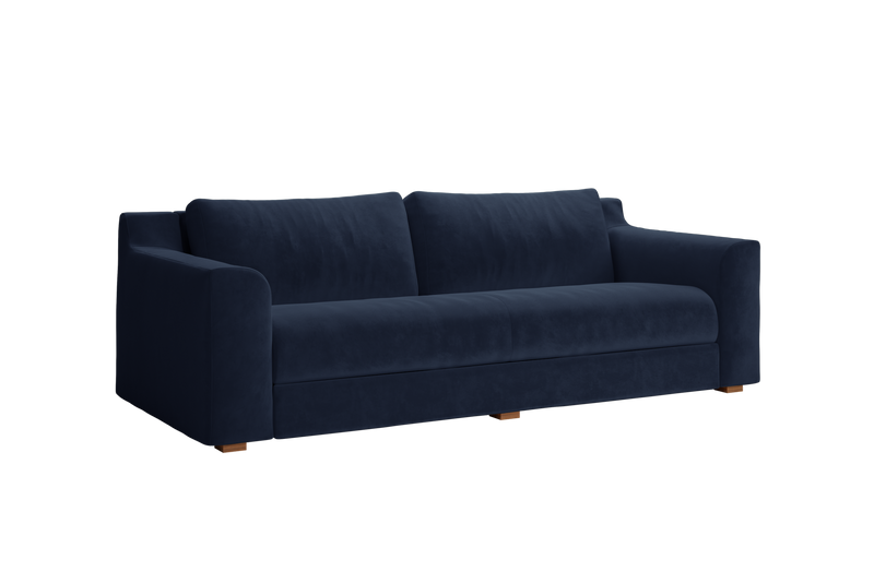 The Elevate 86" Sofa in Recycled Velvet