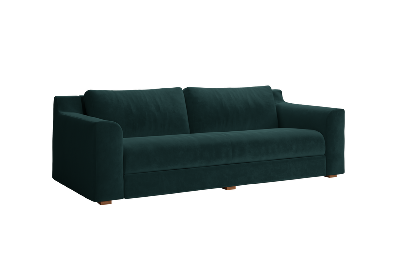 The Elevate 86" Sofa in Recycled Velvet