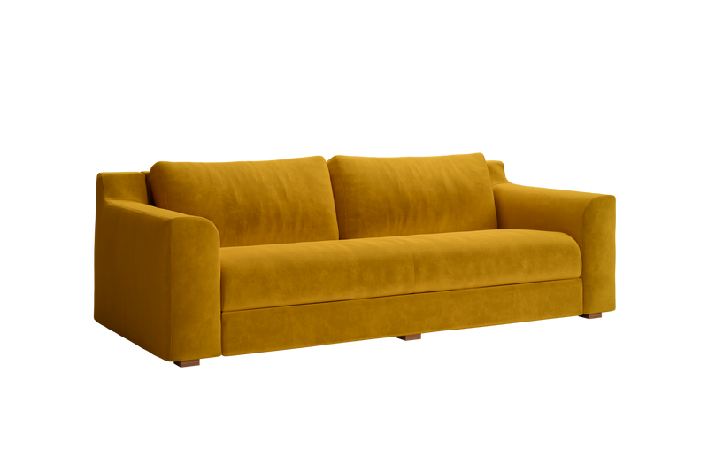 The Elevate 86" Sofa in Recycled Velvet