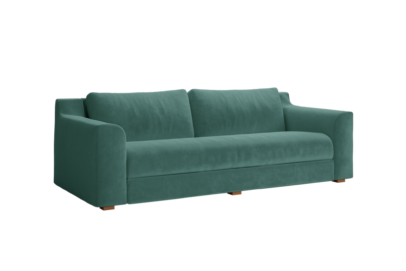 The Elevate 86" Sofa in Recycled Velvet
