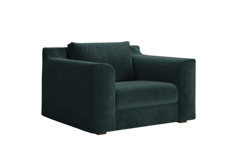 The Elevate Chair in Recycled Velvet