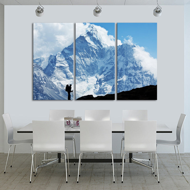 Mount Everest Mountaineer Wall Art