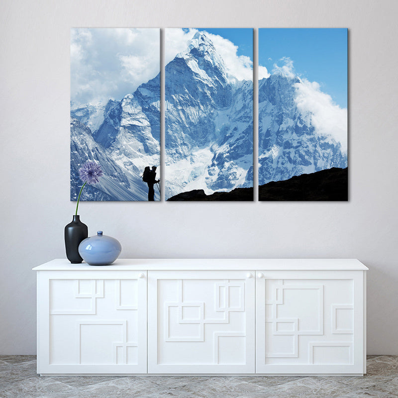Mount Everest Mountaineer Wall Art