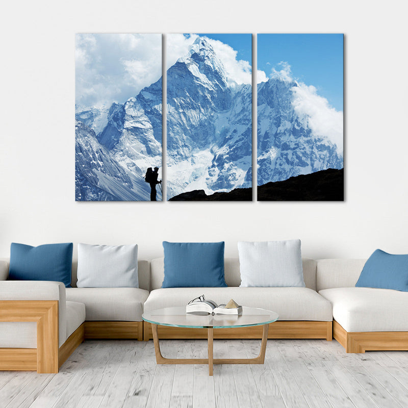 Mount Everest Mountaineer Wall Art