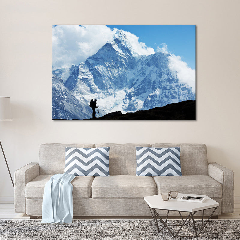 Mount Everest Mountaineer Wall Art