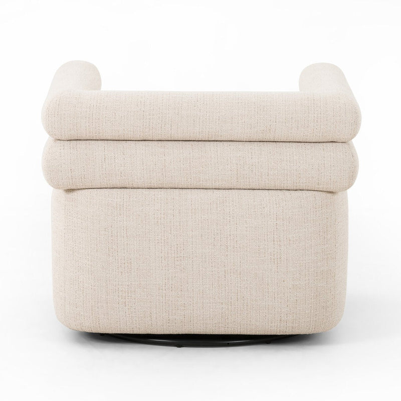 Evie Hampton Cream Swivel Chair | ready to ship!