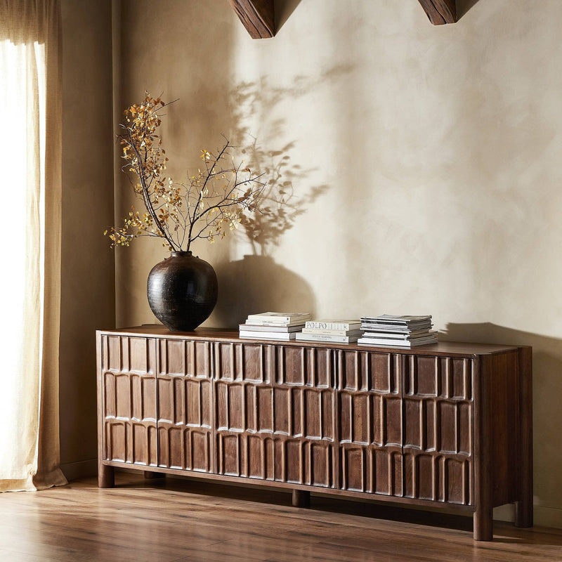 Ezri Cocoa Oak Sideboard | shipping 6/3/2025