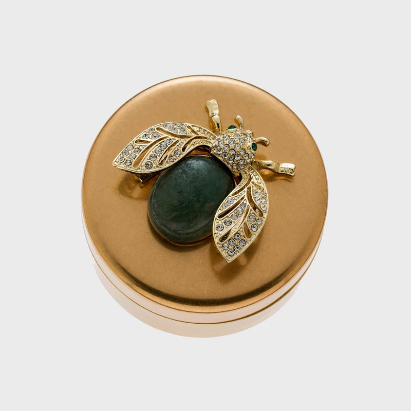 Labradorite sparkle bee jewelry box