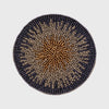 Ombre coasters, indigo