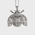 Sparkle bee hanging ornament, crystal