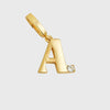 Monogram charm, A