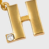 Monogram charm, H
