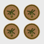 Palm tree coasters