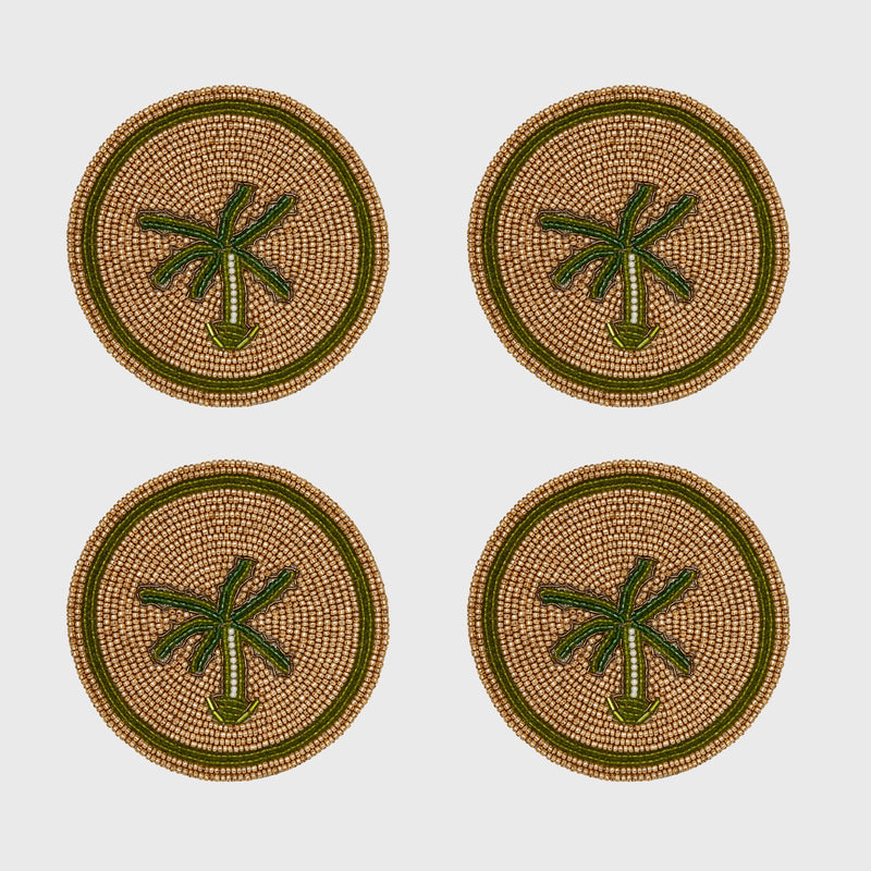 Palm tree coasters