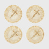 Dragonfly straw coasters