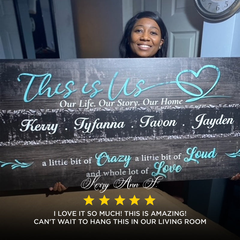This is Us Sign