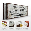 Personalized Laundry Room Sign II