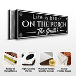 Family Porch Sign