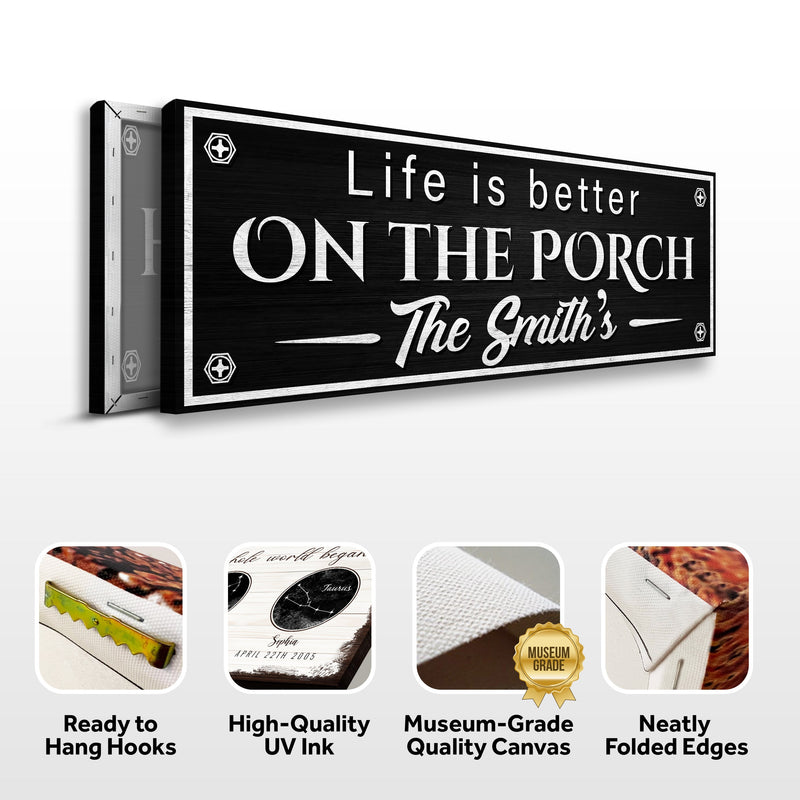 Family Porch Sign