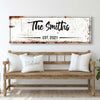 Family Rustic Sign