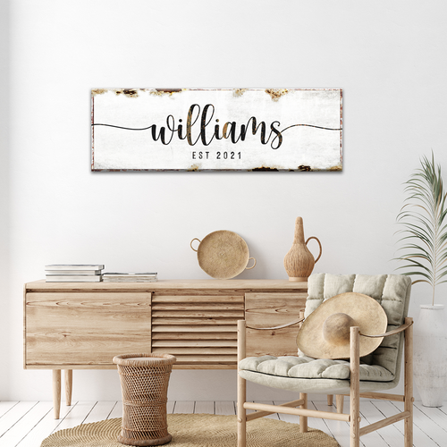 Family Sign X