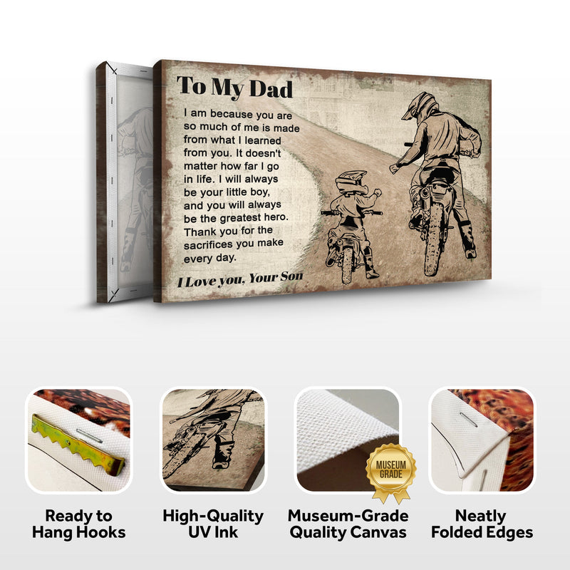 You Will Always Be The Greatest Hero Happy Father's Day Sign