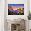 Yosemite Sunset Family Names Sign