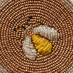 Sparkle bee coasters